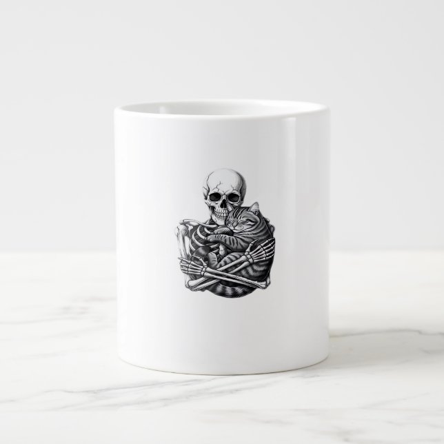Till Death Do Us Classic & Quote Large Coffee Mug (Front)