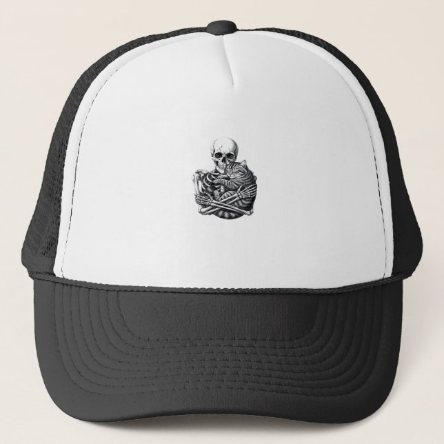 Till Death Do Us Classic & Quote Trucker Hat (Front)
