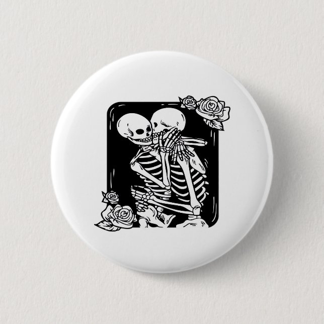 Till Death Do Us Funny Design 6 Cm Round Badge (Front)