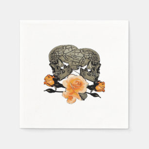 Till Death Do Us Funny Design For Halloween Napkin