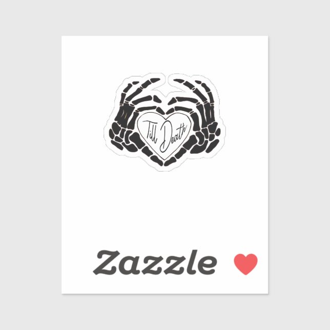 Till Death Do Us Funny Design – Ghostly Love Vibes (Sheet)