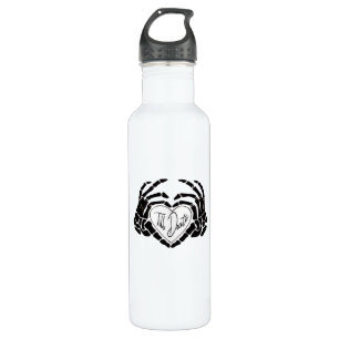Till Death Do Us Funny Design – Ghostly Love Vibes 710 Ml Water Bottle