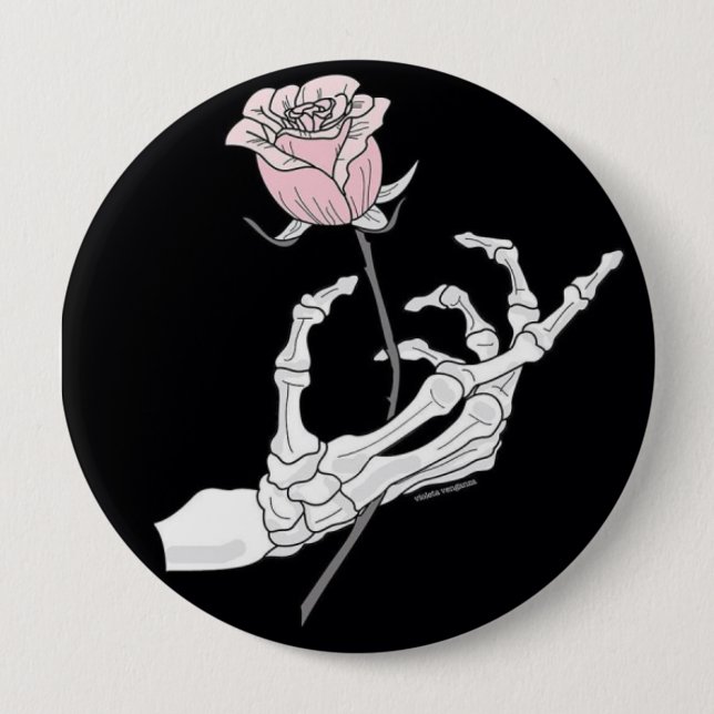 Till Death Do Us Part 10 Cm Round Badge (Front)