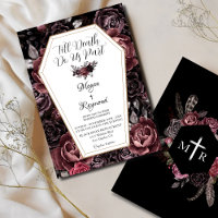 Till Death Do Us Part | Black Dark Goth Wedding