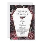 Till Death Do Us Part | Black Dark Goth Wedding