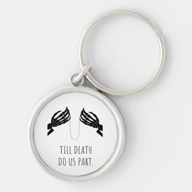 Till Death Do Us Part Boxy Key Ring (Front)