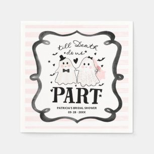 Till Death Do Us Part Bridal Shower Napkin