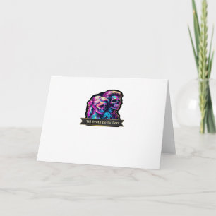 Till Death Do Us Part Classic – Autumn Gothic Vows Card