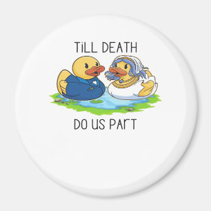 Till Death Do Us Part Classic – Autumn Love Story Magnet