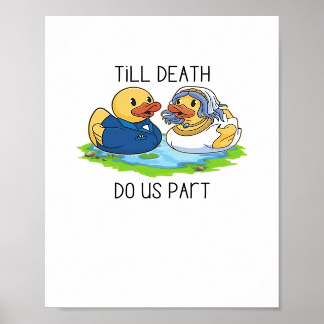 Till Death Do Us Part Classic – Autumn Love Story Poster (Front)