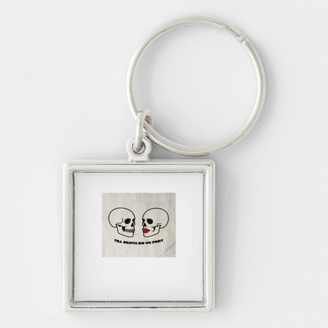 Till Death Do Us Part Classic – Autumn Romance Aes Key Ring (Front)