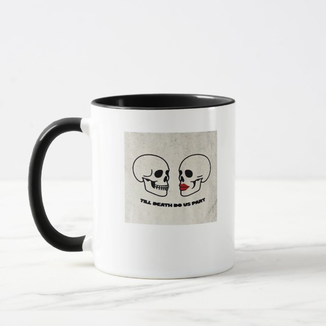 Till Death Do Us Part Classic – Autumn Romance Aes Mug (Left)