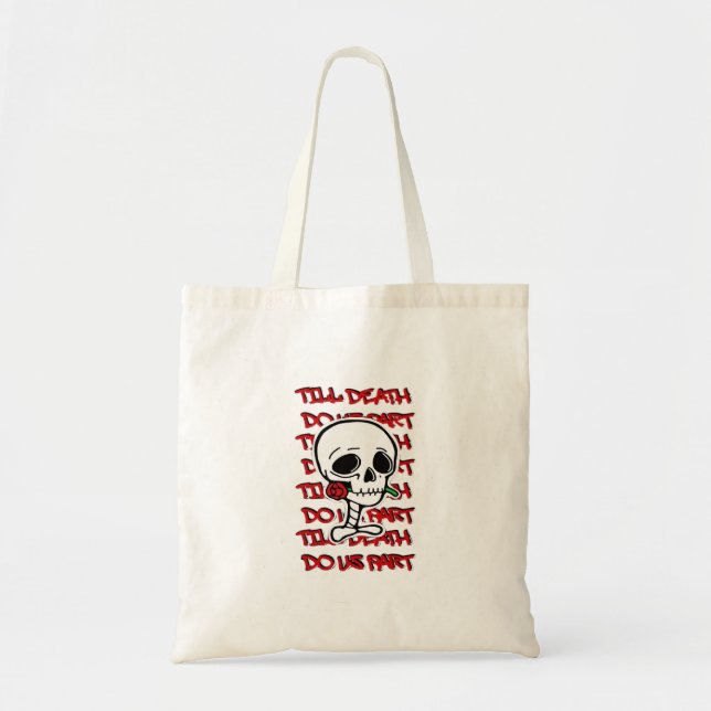 Till Death Do Us Part Classic – Basic Halloween De Tote Bag (Front)