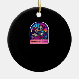 Till Death Do Us Part  Classic Ceramic Tree Decoration