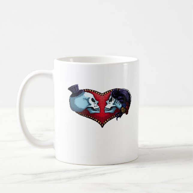 Till Death Do Us Part. Classic Coffee Mug (Left)