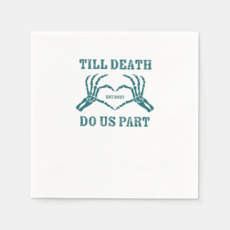 Till Death Do Us Part Classic – Funny Wedding Quot Napkin