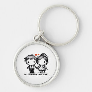 Till Death Do Us Part Classic – Gothic Romance Des Key Ring