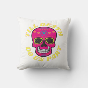 Till Death Do Us Part Classic – Gothic Wedding Cushion