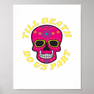 Till Death Do Us Part Classic – Gothic Wedding Poster