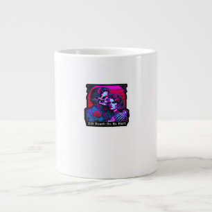Till Death Do Us Part Classic – Grim Reaper Romanc Large Coffee Mug