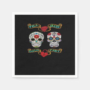 Till Death Do Us Part – Classic Haunting Napkin