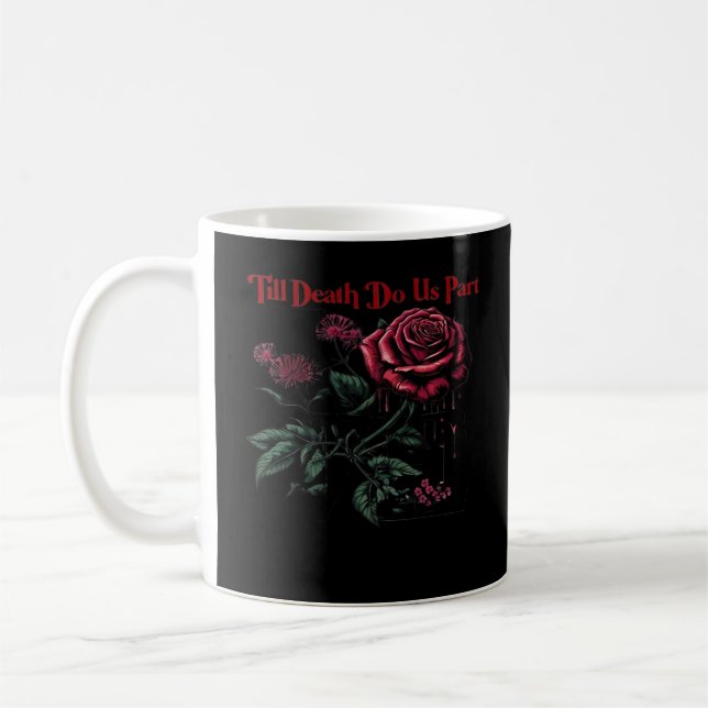 Till Death Do Us Part Classic – Love Design Coffee Mug (Left)