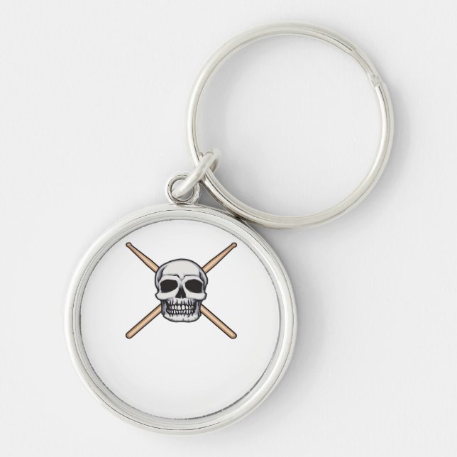 Till Death Do Us Part Classic Quote Key Ring (Front)