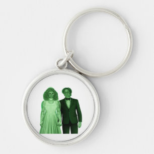 Till Death Do Us Part Classic Retro Design Key Ring