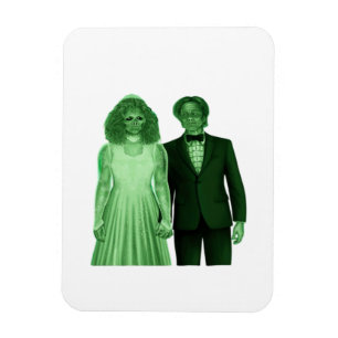 Till Death Do Us Part Classic Retro Design Magnet