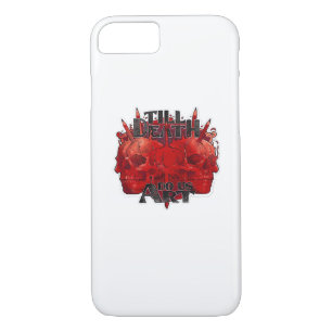Till Death Do Us Part Classic – Skeleton Slogan iPhone 8/7 Case