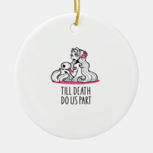 Till Death Do Us Part Classic – Sloth and Soulmate Ceramic Tree Decoration