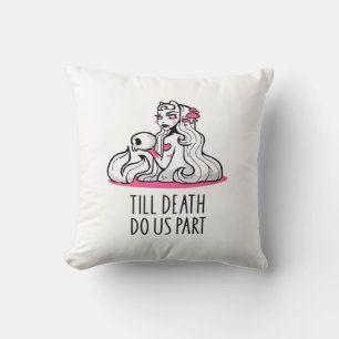 Till Death Do Us Part Classic – Sloth and Soulmate Cushion