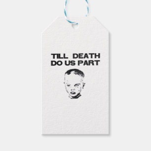 Till Death Do Us Part Classic Sloth Gift Tags