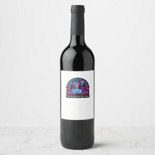 Till Death Do Us Part Classic – Sloth & Soulmate Wine Label