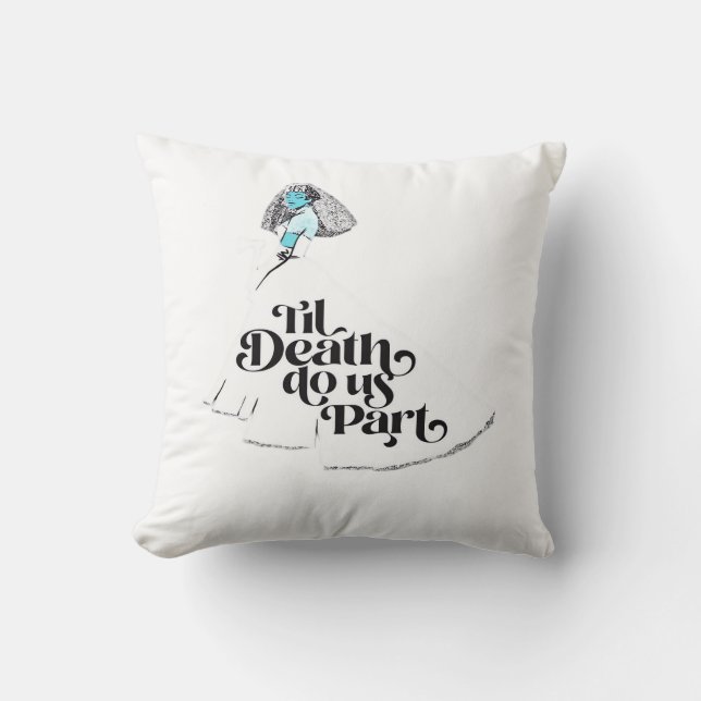 Till Death Do Us Part Classic – Spooky Love Cushion (Front)