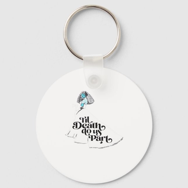 Till Death Do Us Part Classic – Spooky Love Key Ring (Front)