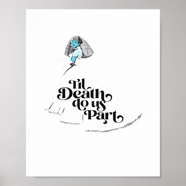 Till Death Do Us Part Classic – Spooky Love Poster (Front)