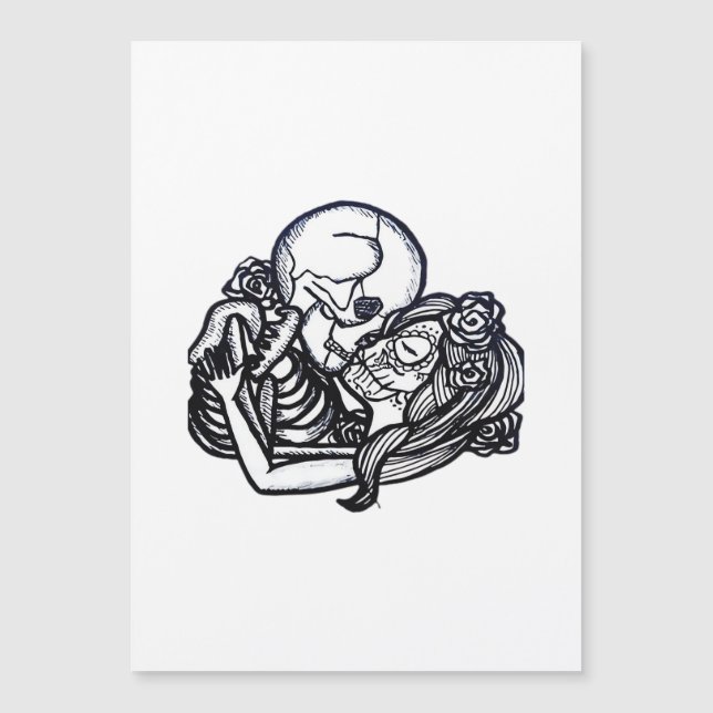 Till Death Do Us Part Classic – Spooky Skeleton Sl (Front)