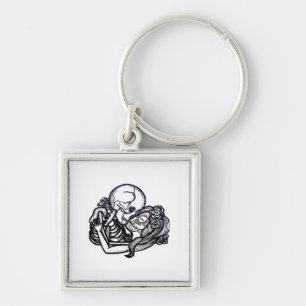 Till Death Do Us Part Classic – Spooky Skeleton Sl Key Ring