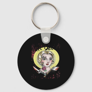 Till Death Do Us Part Classic – Vintage Gothic Rom Key Ring