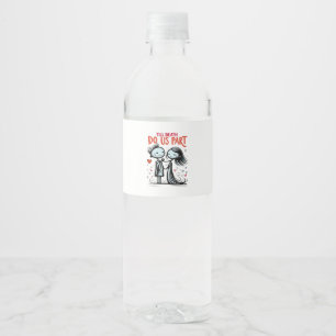 Till Death Do Us Part - Classic Water Bottle Label