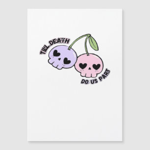 Till Death Do Us Part - Cute Goth Skull Design Cla