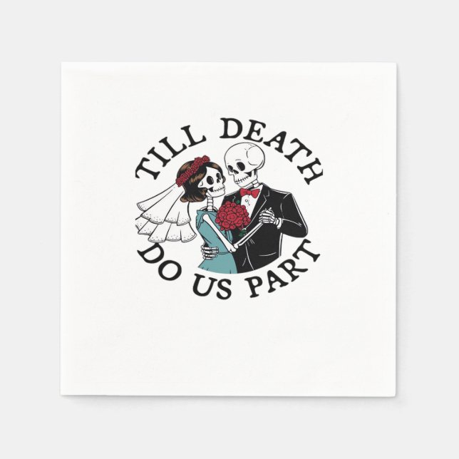 Till Death Do Us Part Essential – Sloth Meets Reap Napkin (Front)