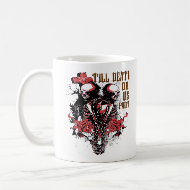 Till Death Do Us Part Essential – Spooky Soulmate  Coffee Mug (Left)