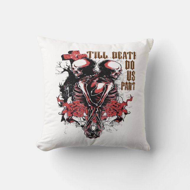 Till Death Do Us Part Essential – Spooky Soulmate  Cushion (Front)