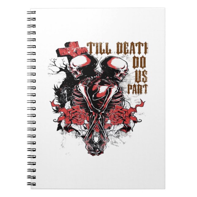 Till Death Do Us Part Essential – Spooky Soulmate  Notebook (Front)