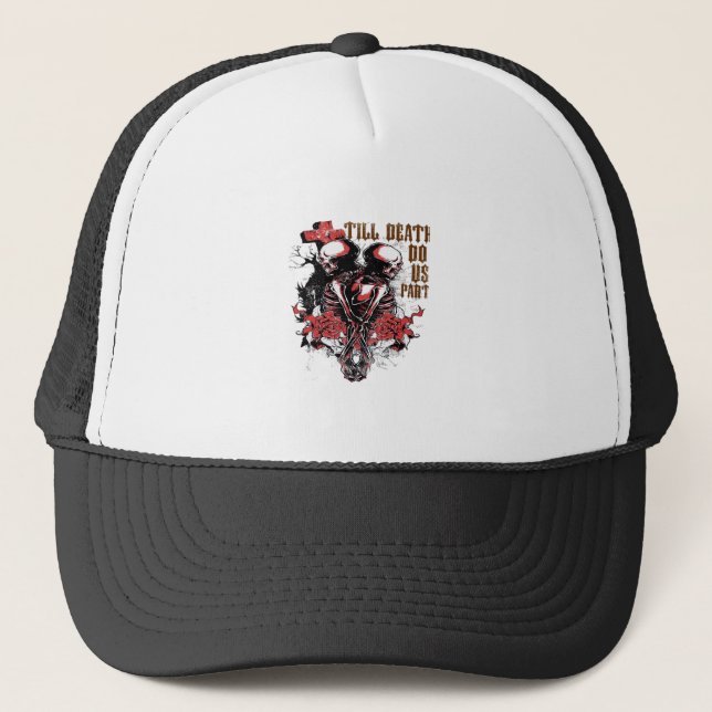 Till Death Do Us Part Essential – Spooky Soulmate  Trucker Hat (Front)