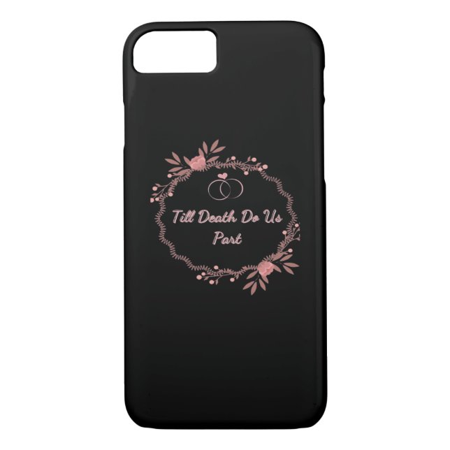 Till Death Do Us Part – Ghostly Wedding Case-Mate iPhone Case (Back)