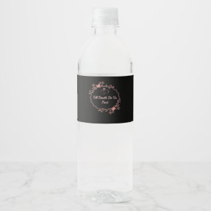 Till Death Do Us Part – Ghostly Wedding Water Bottle Label