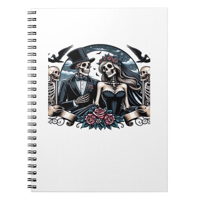 Till Death Do Us Part – Gothic Love Notebook (Front)
